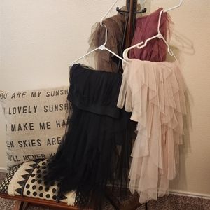 Boho ballerina skirts